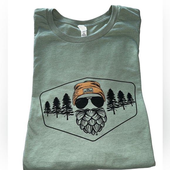 Ales to Trails Campimg Hiking Outdoor Shirt | Outdoor Beerdsman Tshirt Shirt - Picture 4 of 11